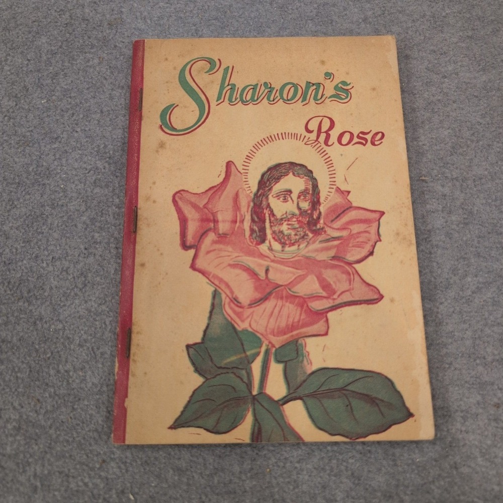 Vintage 1950 Sharons Rose Stamps-Baxter Gospel Shape Note Songbook